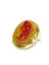 Broche Broche camée en cornaline en or jaune et diamants 58 Facettes