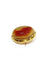 Broche Broche camée en cornaline en or jaune et diamants 58 Facettes