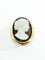 Broche Broche camée en or rose et agate 58 Facettes