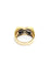 Bague 52.5 Bague nœud papillon en or rose 18 carats et diamant 58 Facettes