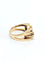 Bague 52.5 Bague nœud papillon en or rose 18 carats et diamant 58 Facettes