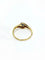 Bague 54 Bague en or jaune 18 carats avec saphir et diamants 58 Facettes