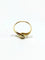 Bague 54 Bague en or jaune 18 carats avec saphir et diamants 58 Facettes