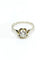 Bague 53 Bague solitaire en or blanc avec diamant 0,45 ct 58 Facettes