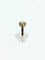 Bague 53 Bague solitaire en or blanc avec diamant 0,45 ct 58 Facettes