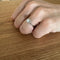 Bague 53 Bague solitaire en or blanc et diamant 0,45 ct 58 Facettes