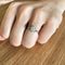 Bague 53 Bague solitaire en or blanc et diamant 0,45 ct 58 Facettes