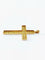Pendentif Pendentif croix ajourée en or 18 carats 58 Facettes