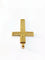 Pendentif Pendentif croix ajourée en or 18 carats 58 Facettes