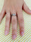 Bague 59.5 Bague en or blanc 18 carats et diamant taille brillant 58 Facettes