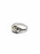 Bague 59.5 Bague en or blanc 18 carats et diamant taille brillant 58 Facettes