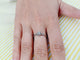 Bague 62.5 Solitaire - Bague en platine et diamants taille ancienne 58 Facettes