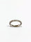 Bague 50.5 Alliance tour de diamants en or blanc 18 carats 58 Facettes