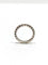 Bague 50.5 Alliance tour de diamants en or blanc 18 carats 58 Facettes