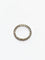 Bague 50.5 Alliance tour de diamants en or blanc 18 carats 58 Facettes