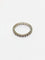 Bague 50.5 Alliance tour de diamants en or blanc 18 carats 58 Facettes