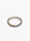 Bague 50.5 Alliance tour de diamants en or blanc 18 carats 58 Facettes