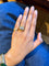 Bague 50.5 Bague dôme en or jaune 18 carats, platine et diamants 58 Facettes 13