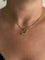 Pendentif Pendentif cœur en or jaune et blanc 18 carats 58 Facettes