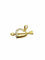 Pendentif Pendentif cœur en or jaune et blanc 18 carats 58 Facettes