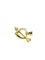 Pendentif Pendentif cœur en or jaune et blanc 18 carats 58 Facettes