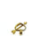 Pendentif Pendentif cœur en or jaune et blanc 18 carats 58 Facettes