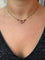 Collier Collier cœur en or 18 carats avec rubis et diamants 58 Facettes