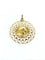 Pendentif Médaille Vierge - Pendentif en or jaune 18 carats 58 Facettes