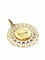 Pendentif Médaille Vierge - Pendentif en or jaune 18 carats 58 Facettes