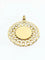 Pendentif Médaille Vierge - Pendentif en or jaune 18 carats 58 Facettes