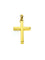 Pendentif Pendentif croix en or jaune 18 carats 58 Facettes