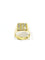 Bague 52.5 Bague chevalière en or jaune 18 carats et diamants 58 Facettes