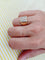 Bague 52.5 Bague chevalière en or jaune 18 carats et diamants 58 Facettes