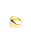Bague 52.5 Bague chevalière en or jaune 18 carats et diamants 58 Facettes