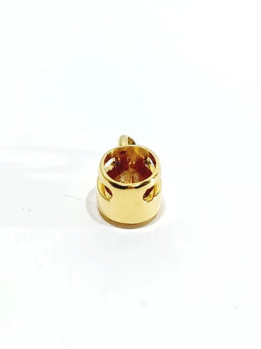 Pendentif Pendentif en or jaune 18 carats et topaze impériale 58 Facettes