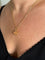 Pendentif Pendentif en or jaune 18 carats et topaze impériale 58 Facettes