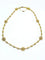 Collier Collier Art déco en or jaune 18 carats 58 Facettes