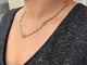 Collier Collier Art déco en or jaune 18 carats 58 Facettes
