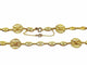 Collier Collier Art déco en or jaune 18 carats 58 Facettes