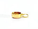 Pendentif Pendentif en or jaune 18 carats et citrine 58 Facettes