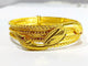 Bracelet Bracelet serpent rigide en or jaune 18 carats et rubis 58 Facettes