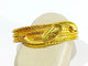 Bracelet Bracelet serpent rigide en or jaune 18 carats et rubis 58 Facettes
