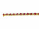 Bracelet Bracelet en or jaune 18 carats avec diamants et rubis 58 Facettes
