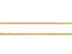 Collier Chaîne maille forçat en or jaune 18 carats 58 Facettes