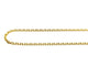 Collier Chaîne maille forçat en or jaune 18 carats 58 Facettes