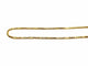 Collier Chaîne maille vénitienne en or jaune 18 carats 58 Facettes