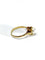 Bague 51 Bague en or jaune 18 carats avec perle 58 Facettes
