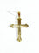Pendentif Pendentif croix en or rose 18 carats 58 Facettes