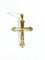 Pendentif Pendentif croix en or rose 18 carats 58 Facettes