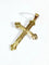 Pendentif Pendentif croix en or rose 18 carats 58 Facettes